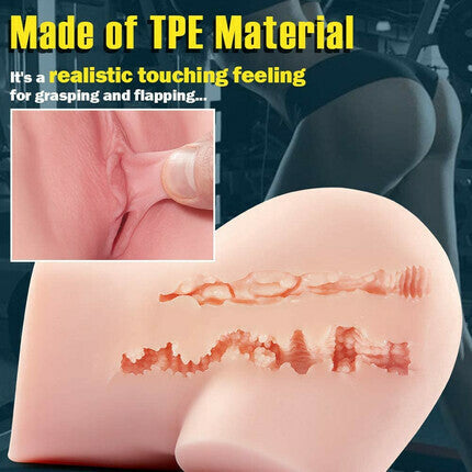 Acmejoy - 4.2 lbs Thoroughly Exposed Pussy Ass Masturbator Masturbators