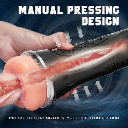 Honeycomb Realistic Asshole Manual Sucking Male Masturbation Cup Masturbation Cup