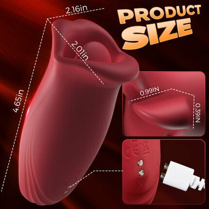Ramsdell 10 Biting Modes & 10 Vibrating Speeds Stimulate Nipple Clitoral Women Vibrator Vibrators