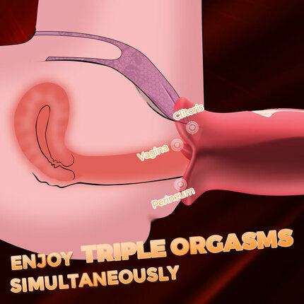 Ramsdell 10 Biting Modes & 10 Vibrating Speeds Stimulate Nipple Clitoral Women Vibrator Vibrators