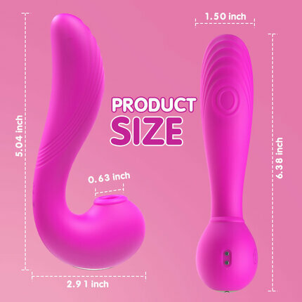 Nimue - TRIPLE AROUSAL Clitoral Sucking 5 Licking 10 Vibrating Vibrator Vibrators