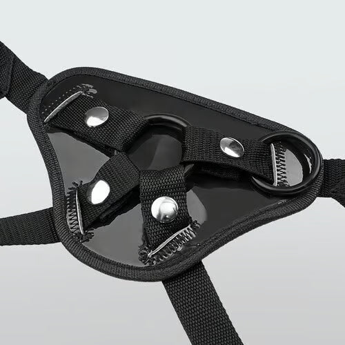 Acmejoy - Adjustable Strap-On Harness with Two Different Sizes O-rings Lube & Essential