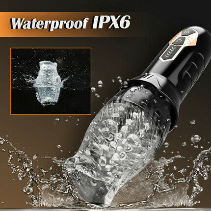 TORNADO - Rotating Vibrating Male Stroker Masturbation Cup