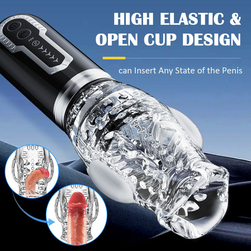 Amber - Telescopic Rotation Male Stroker Masturbation Cup