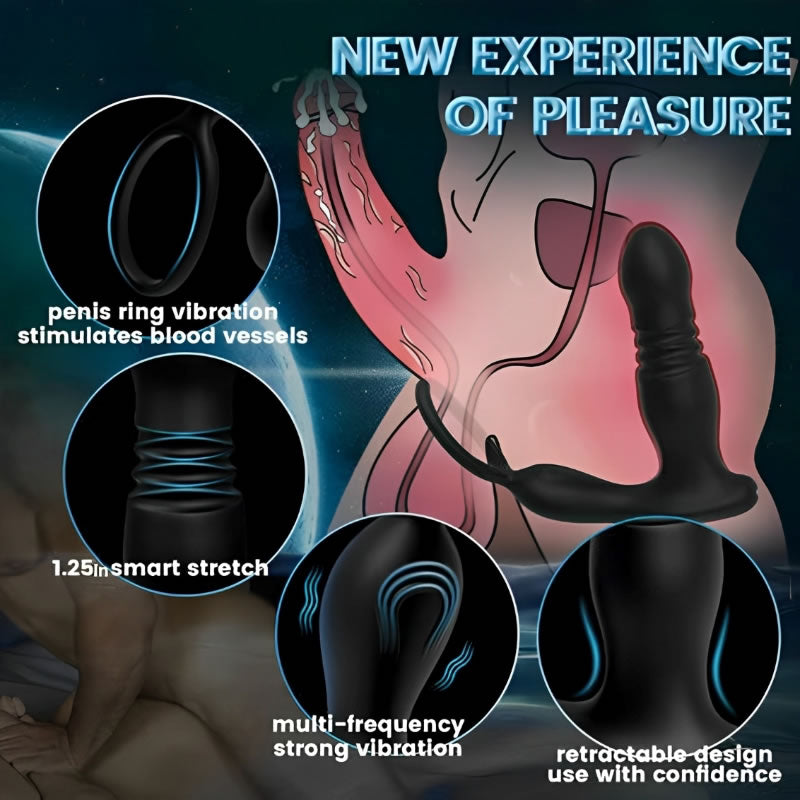 GURIN - Vibrations Thrusts Prostate Massager Anal Toys