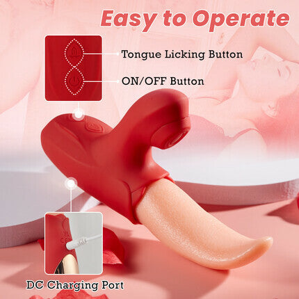 【80% OFF!】Aradia - Flapping Tongue Licking Vibrator Vibrators
