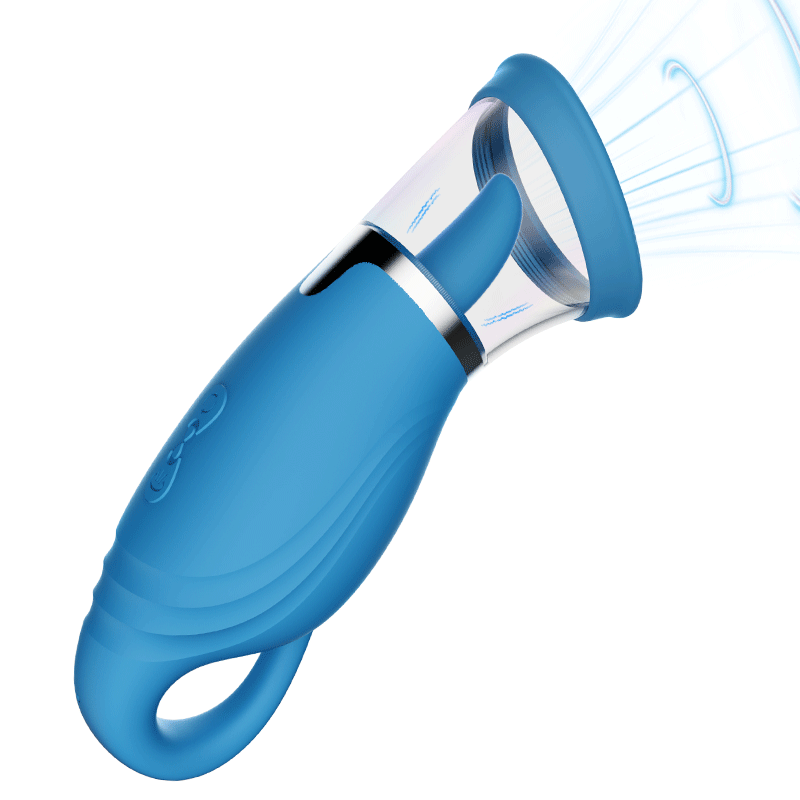 Sierra - Suction Intensity Tongue-licking Clit & Nipple Stimulator Vibrators