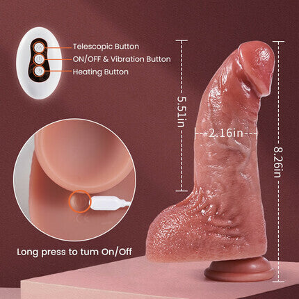 Acmejoy - Lifelike Stimulation Realistic Anal Dildo Dildos