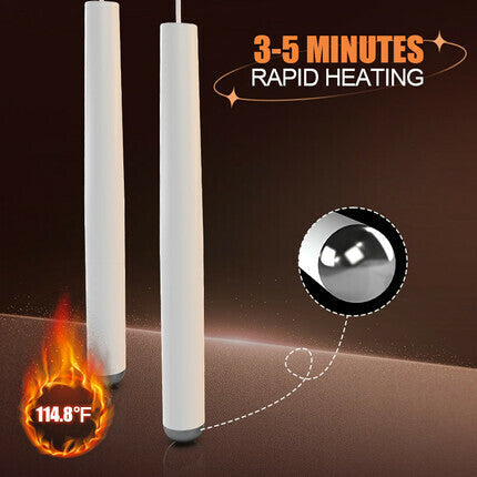 Acmejoy - Heating Rod Automatic Temperature Control Warmer with Fast Heating Lube & Essential