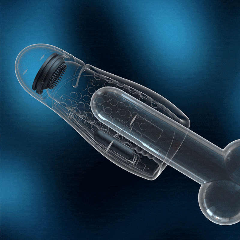Mr. Bond 7 Vibrating Heating Ipx7 Male Glans Training Stimulator Masturbation Cup