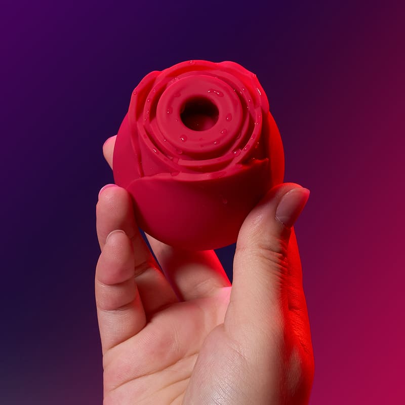 AcmeJoy 7 Suction Oral Sex Rose Clitoral Stimulator Vibrator Vibrators