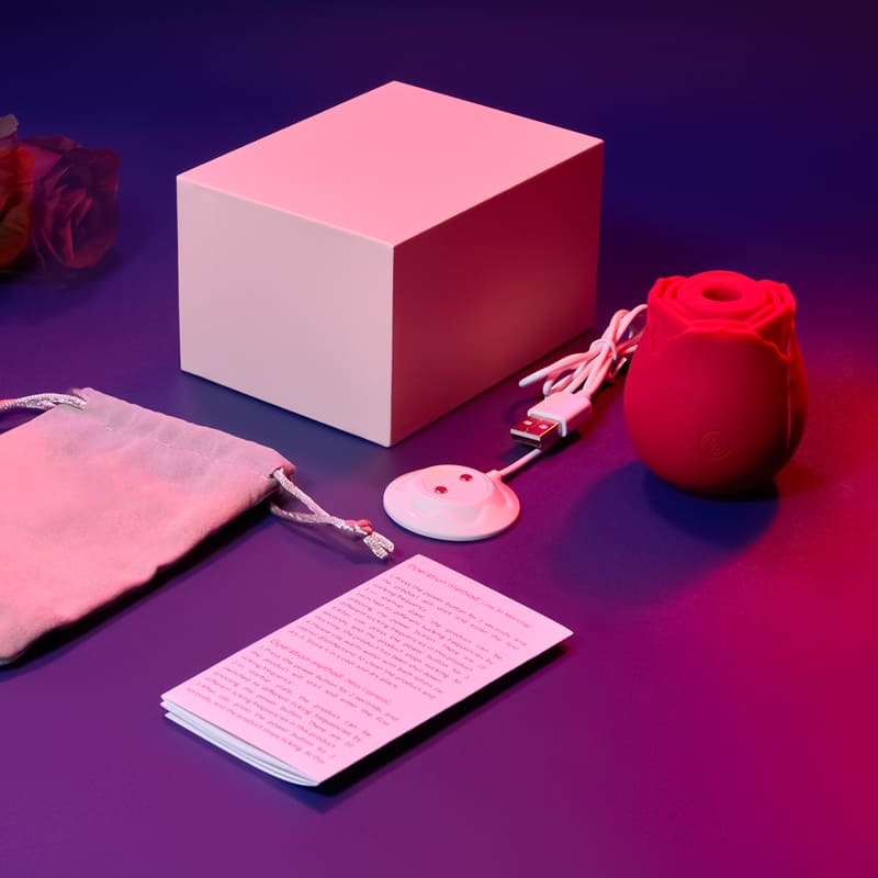 AcmeJoy 7 Suction Oral Sex Rose Clitoral Stimulator Vibrator Vibrators