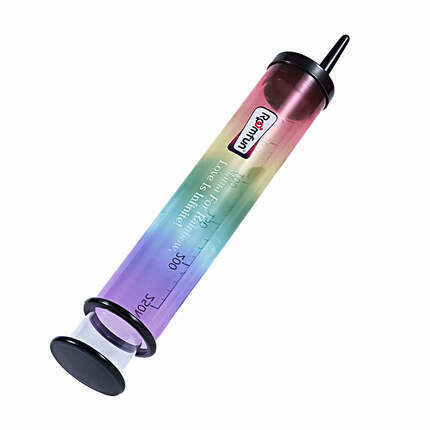 Rainbow - Syringe Anal Douches Anal Cleaner 250 ml Lube & Essential