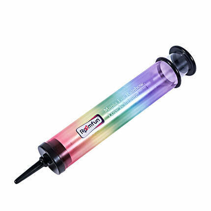 Rainbow - Syringe Anal Douches Anal Cleaner 250 ml Lube & Essential