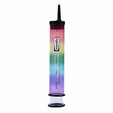 Rainbow - Syringe Anal Douches Anal Cleaner 250 ml Lube & Essential