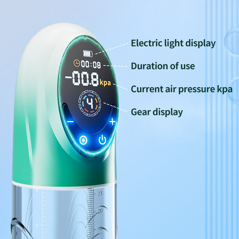 GigaGrow- Acmejoy 5 Suction & Manual Air Pressure 2 IN 1 for ED Treatment Penis Pump Penis Pumps