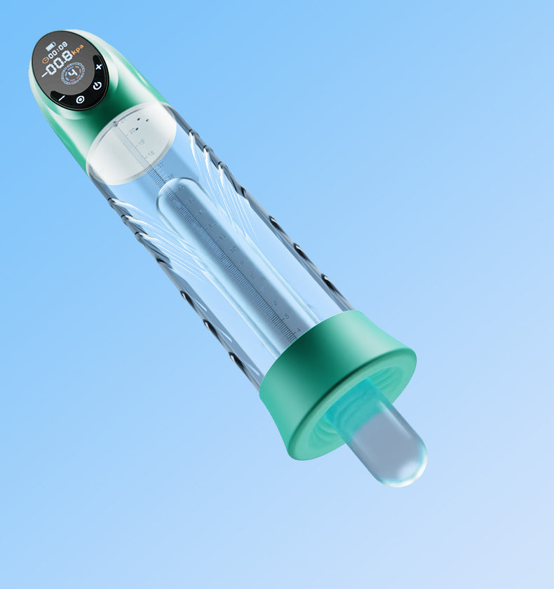 GigaGrow- Acmejoy 5 Suction & Manual Air Pressure 2 IN 1 for ED Treatment Penis Pump Penis Pumps