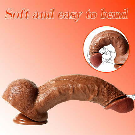 Buder - Manual Big Dildo for Vaginal & Anal 12.40 Inches Dildos