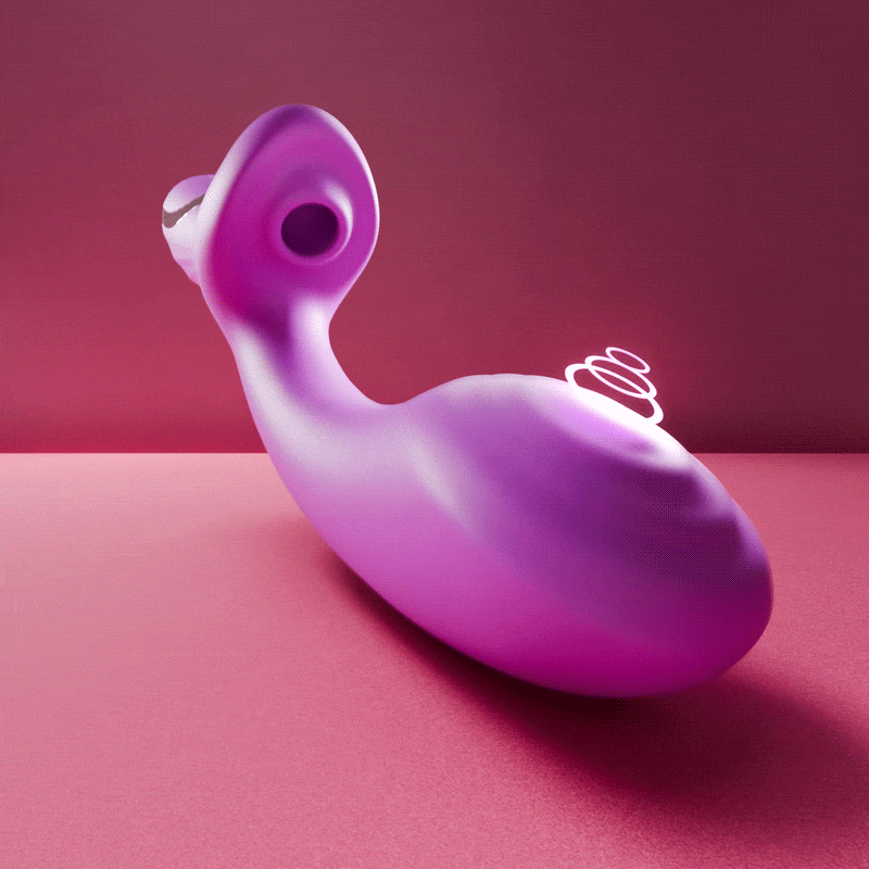 Alpha Sucking G-spot Vibrator Vibrating Sex Toy for Double Stimulation Vibrators