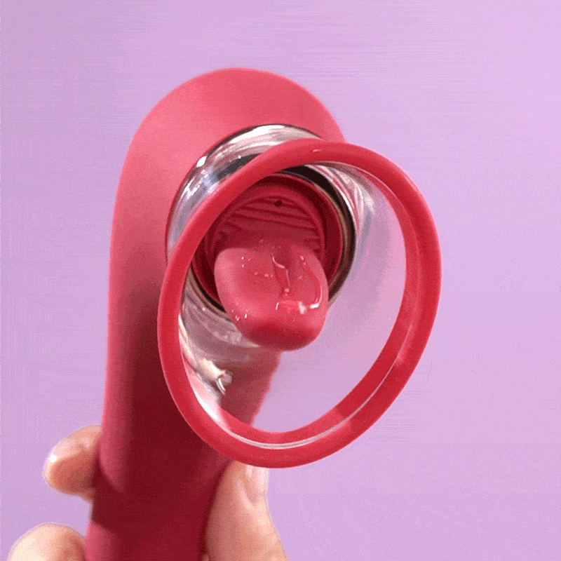 Pacifier Clit Suck & Tongue Lick G-spot Stimulation Vibrator Vibrators