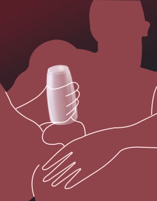 Acmejoy - Blowjob Queen 10 Tapping Thrusting Male Glans Training Stimulator Masturbation Cup