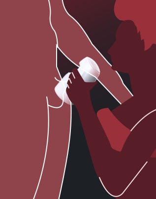Acmejoy - Blowjob Queen 10 Tapping Thrusting Male Glans Training Stimulator Masturbation Cup