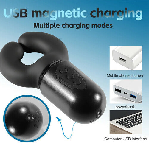 Acmejoy - Men's Desensitization Trainer With Automatic Massage Clamp – Electric Glans Sensitivity Exerciser Masturbation Cup