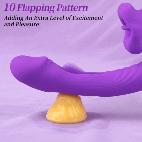 Isolde - Upgraded Mouth-Shaped 3 In 1 Flapping & Biting & Toungue Vibrator Vibrators