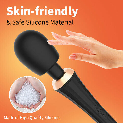 Acmejoy - 5 Frequency 3 Speed Full Body Massage Wand Vibrators Vibrators