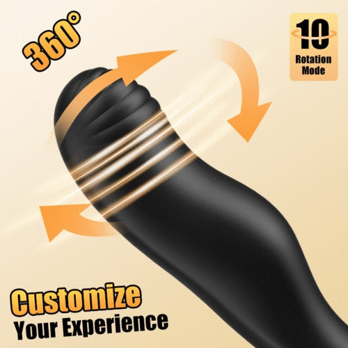 Leonard - Leonard-360° Rotating Vibrating Wearable Prostate Massager Anal Toys