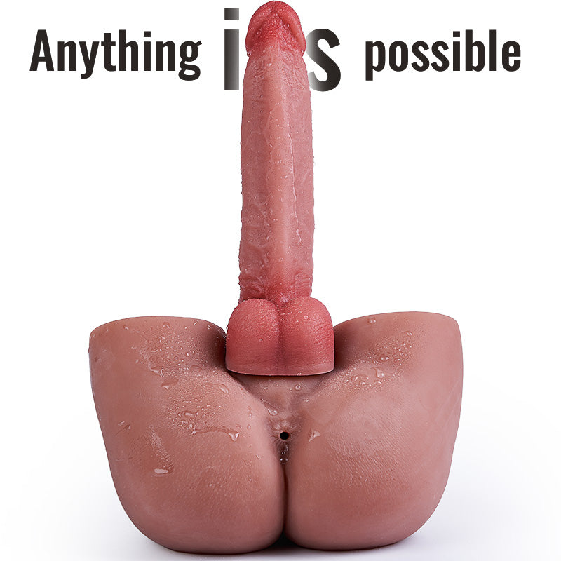 【2 Dildos Available】2 Dildos 6.5in/8.27in Are Removable And Replaceable, Different Lengths And Sizes Masturbators