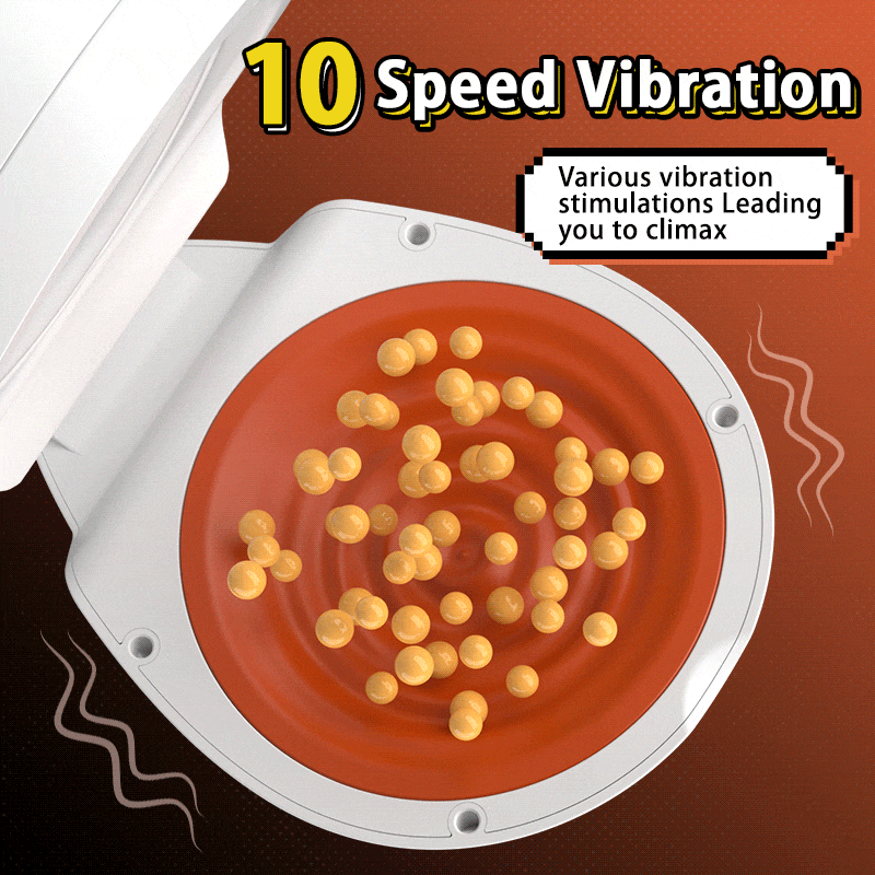 Explorer - Electric Rotating Male Stroker with Piston Thrusting, Glans Vibration & Testicle Massage Masturbation Cup