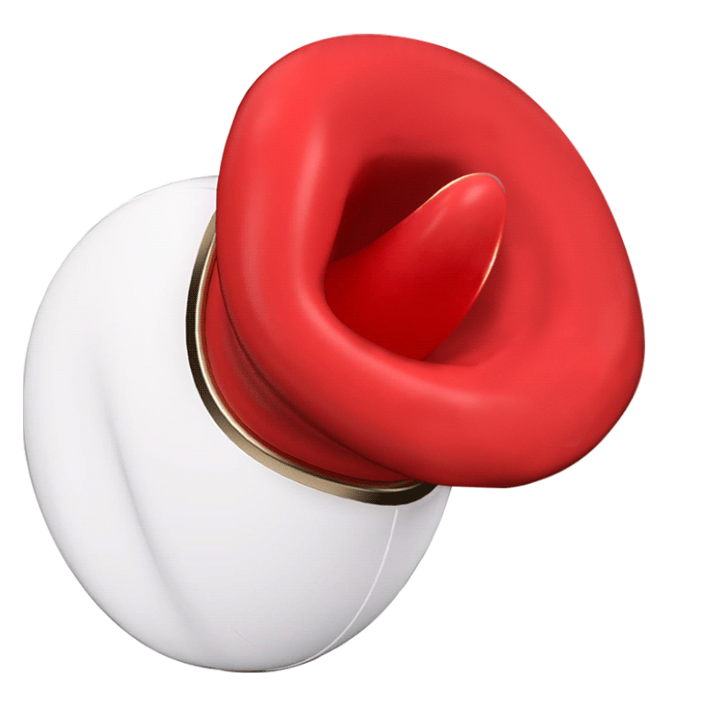 Seraphina - Mouth Tongue 4 In 1 Licking& Biting & Sucking & Vibrating Clitoral Vibrator Vibrators
