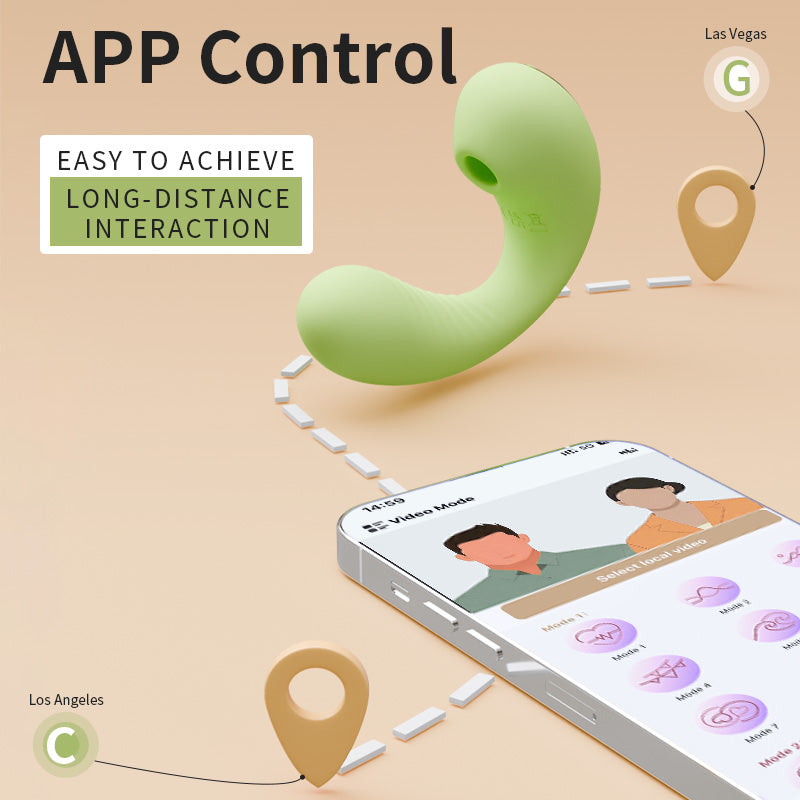 APP Control Clit sucking Egg Vibrator with Dust-proof Charging Box Vibrators