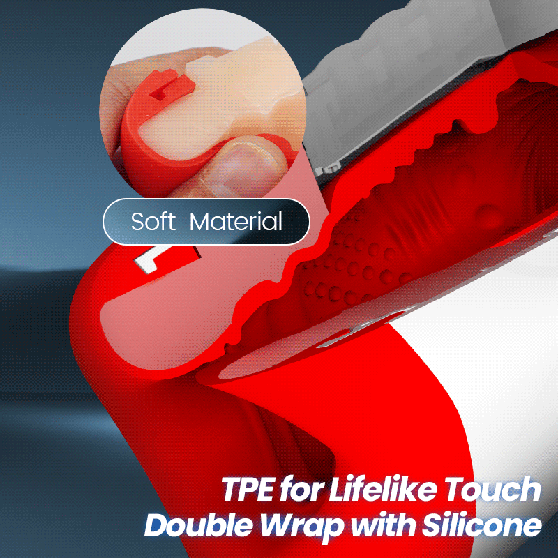 Leten - Deep Throat Blowjob Masturbator - 10 Vibration Modes Vacuum Sucking Automatic Oral Sex Male Stroker Masturbation Cup