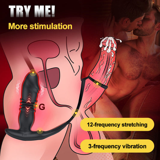 SAUL - Prostate Climax Thrusting Anal Training Prostate Massager Anal Toys