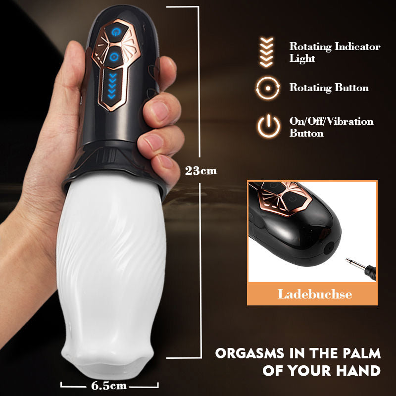Tornado - 10 Vibration 5 Rotation Automatic Stroker Masturbation Cup