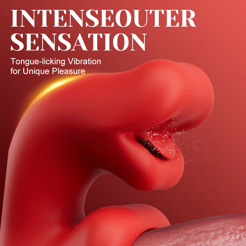 Vesper - Deep Wriggle Prolonged Pleasure Licking Swing Tongue Vibrators for Female Couples Games Vibrators