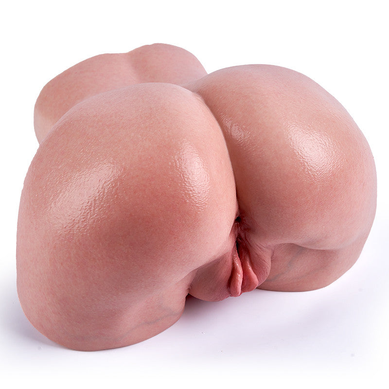 Luna - Dual-Layer Silicone Hip with Lifelike Jelly Texture, Odorless & Durable Realistic Butt Masturbators