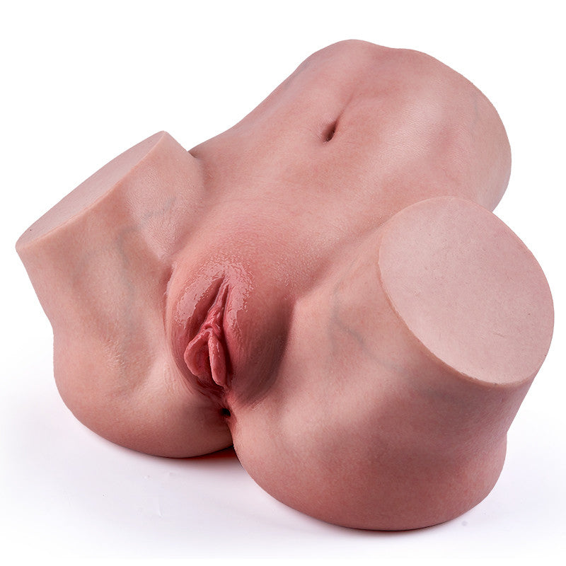 Luna - Dual-Layer Silicone Hip with Lifelike Jelly Texture, Odorless & Durable Realistic Butt Nude Masturbators