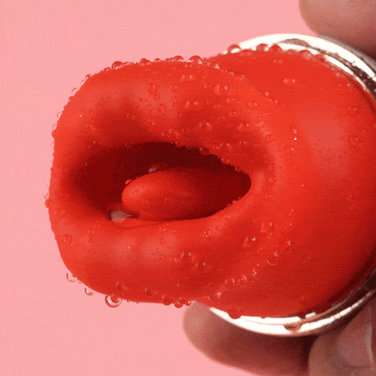 Seraphina - Mouth Tongue 4 In 1 Licking& Biting & Sucking & Vibrating Clitoral Vibrator Vibrators