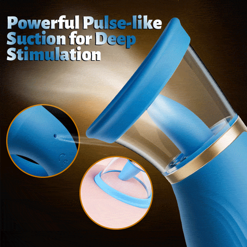 Sierra - Suction Intensity Tongue-licking Clit & Nipple Stimulator Vibrators