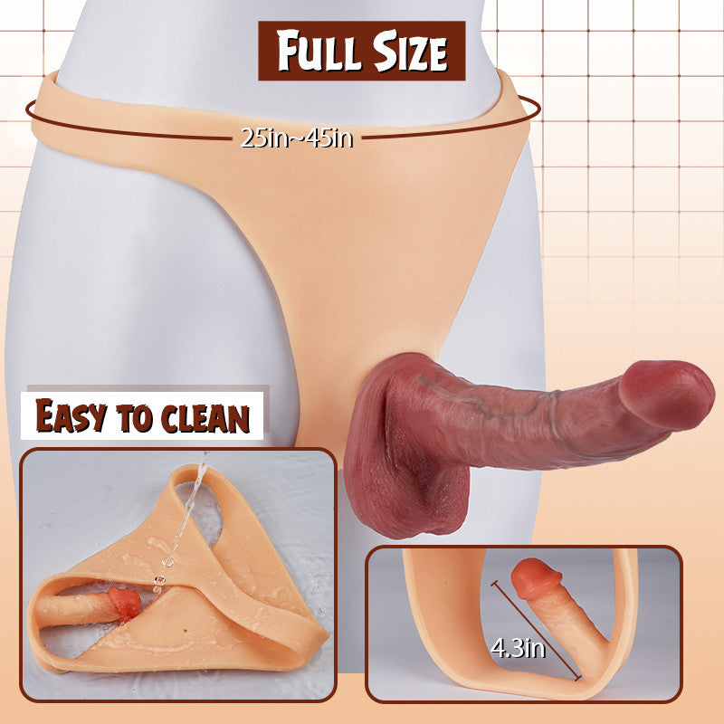 Artemis - Wearable Underwear with 4.3'' Anal Dildo for Lesbian Couples Dildos