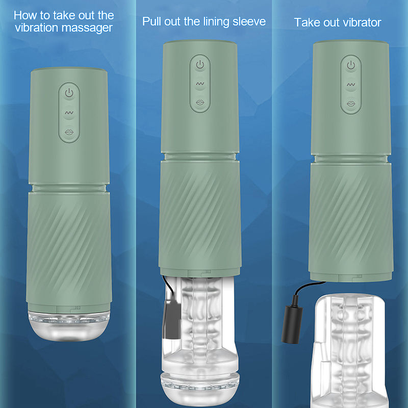 Abyss - 10 Suction & 10 Vibration Vacuum Penis Pump Enlargement Pump Male Stroker Masturbation Cup