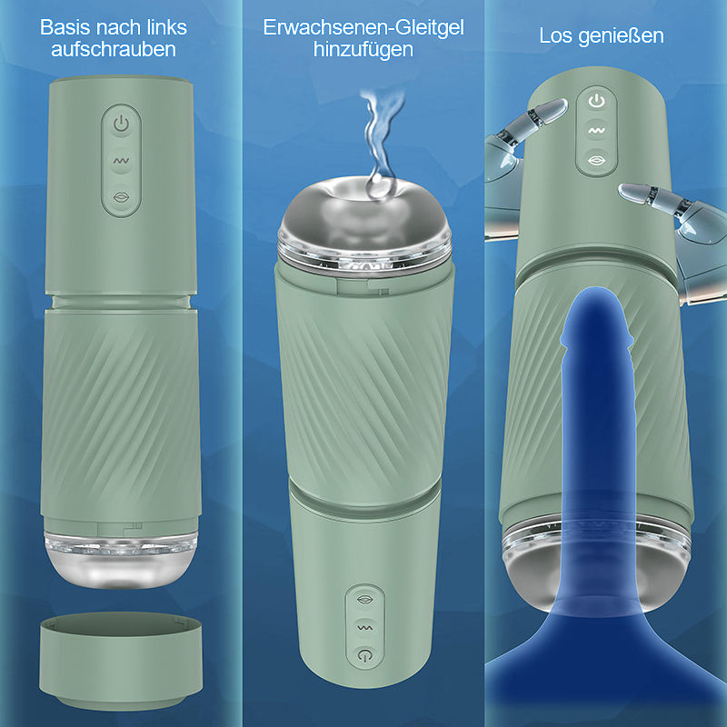 Abyss - 10 Suction & 10 Vibration Vacuum Penis Pump Enlargement Pump Male Stroker Masturbation Cup