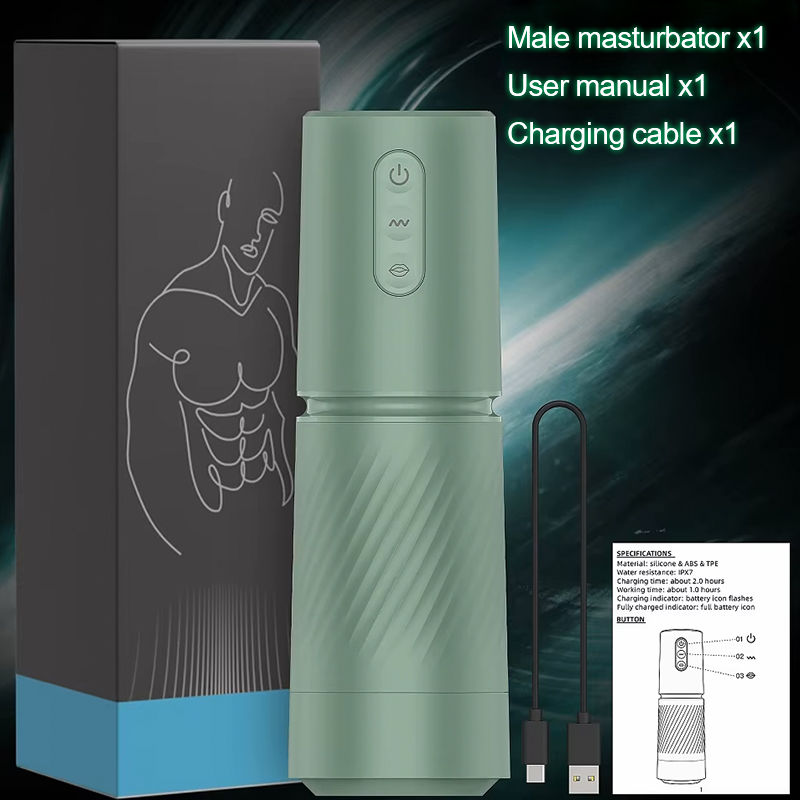 Abyss - 10 Suction & 10 Vibration Vacuum Penis Pump Enlargement Pump Male Stroker Masturbation Cup
