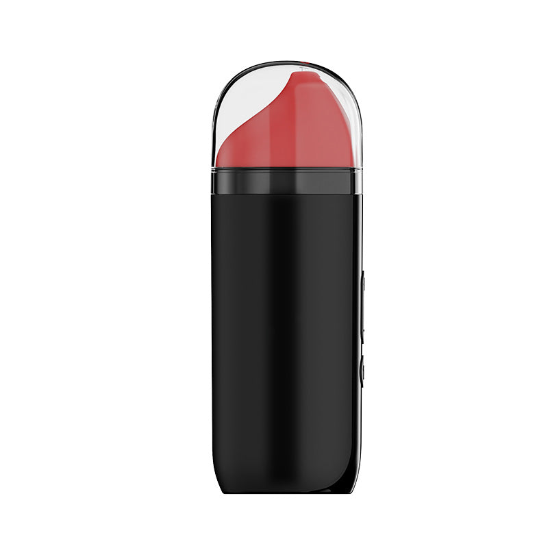 【Lube Warmer】Portable Rechargeable Lube Warmer with Automatic Dispensing Red + Black Lube & Essential
