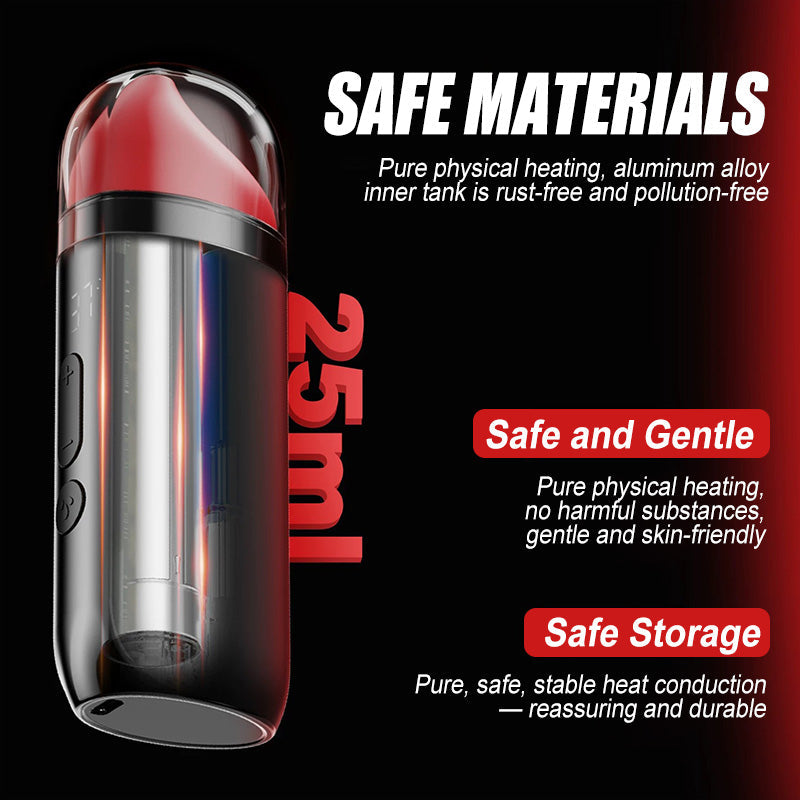 【Lube Warmer】Portable Rechargeable Lube Warmer with Automatic Dispensing Lube & Essential