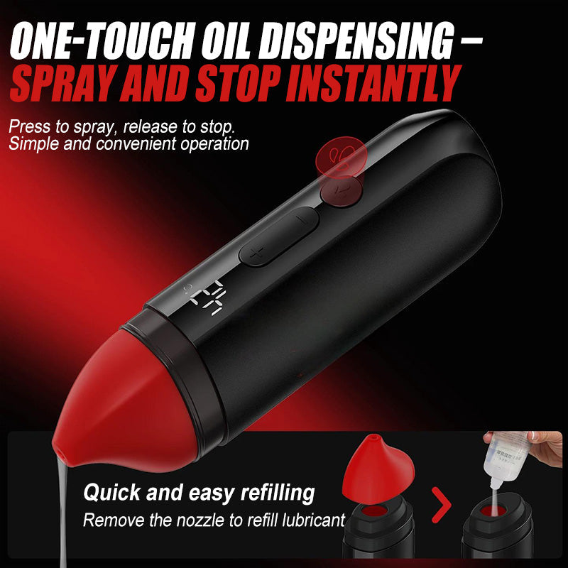 【Lube Warmer】Portable Rechargeable Lube Warmer with Automatic Dispensing Lube & Essential