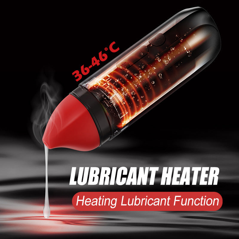 【Lube Warmer】Portable Rechargeable Lube Warmer with Automatic Dispensing Lube & Essential